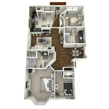 3 Bedroom 2 Bathroom floor plan